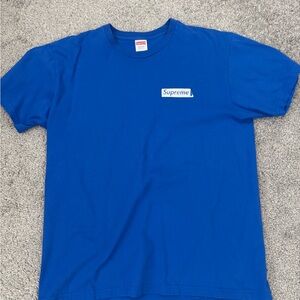 Supreme Classic Blue Short Sleeve Tee